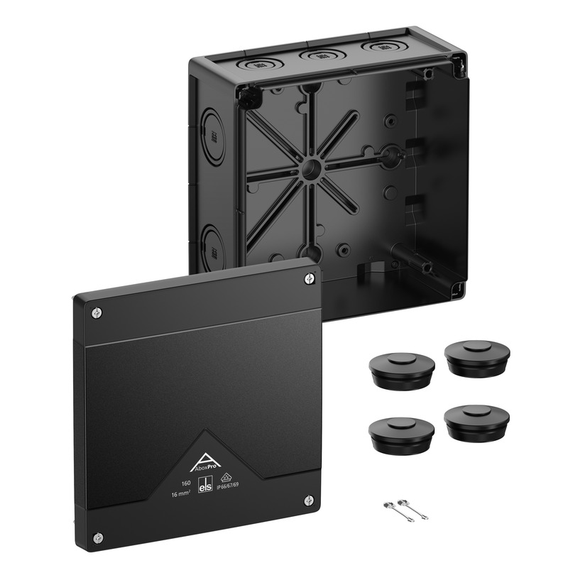 Kopplingsdosa - Abox Pro 160-L/sw