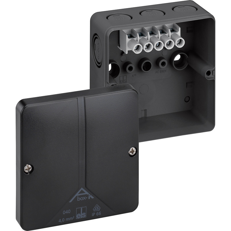 Kopplingsdosa - Abox-i m 040-4²/sw