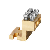 Upphöjd plint 1-polig, 4x16 mm² - PVK 416
